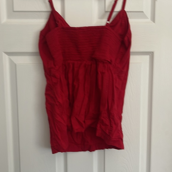 Red Old Navy cotton top - Picture 4 of 4